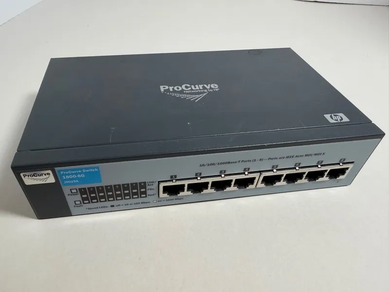 Коммутатор HP PROCURVE 1800-8G J9029A 8 PORT GIGABIT NETWORK SWITCH