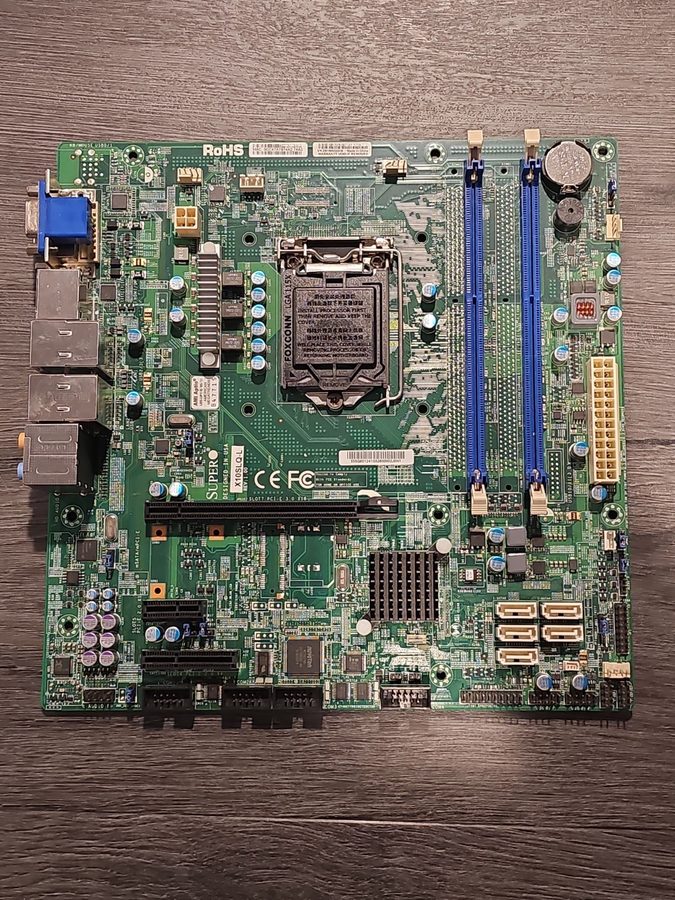 Материнская плата Motherboard Supermicro MBD-X10SLQ-L Intel Q87 Express — фото лота 1