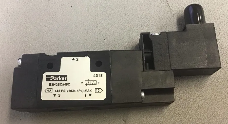 Пневмоклапан Parker Pneumatic Valve B3H0BC549C, 145PSI, 24V (b451)