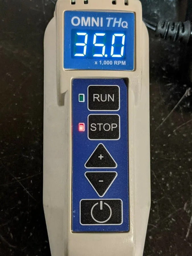 Гомогенизатор Omni THQ 12-200 Digital Handheld Homogenizer / 800 to 35000 RPM — фото лота 1