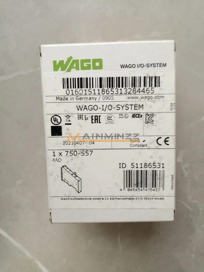 Модуль ввода-вывода WAGO 750-557 Analog Output Module