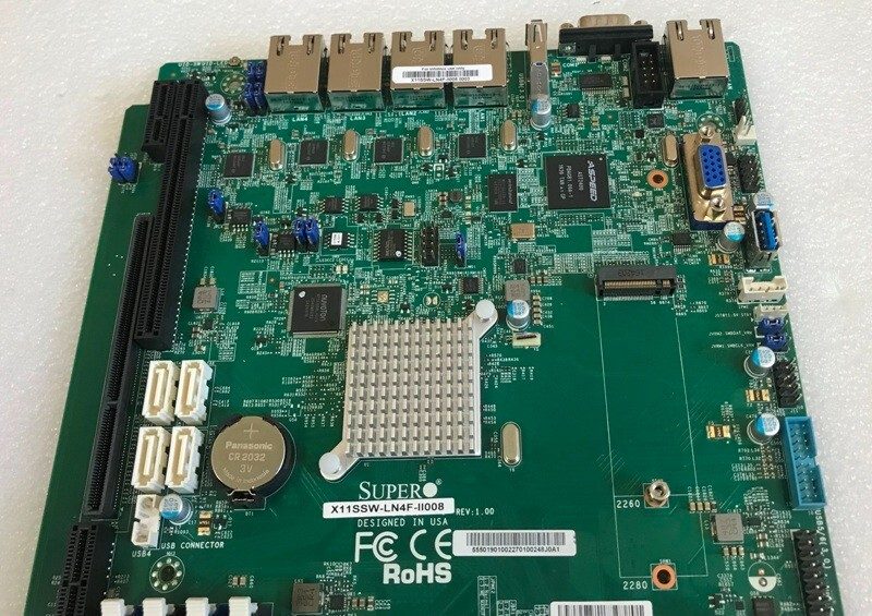 Материнская плата Supermicro X11SSW-LN4F-II008 Server Motherboard