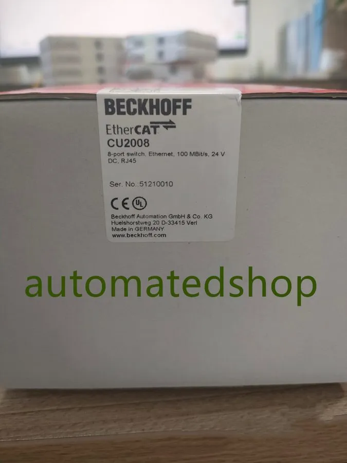 Коммутатор BECKHOFF CU2008 8-Port Ethernet Switch 24VDC