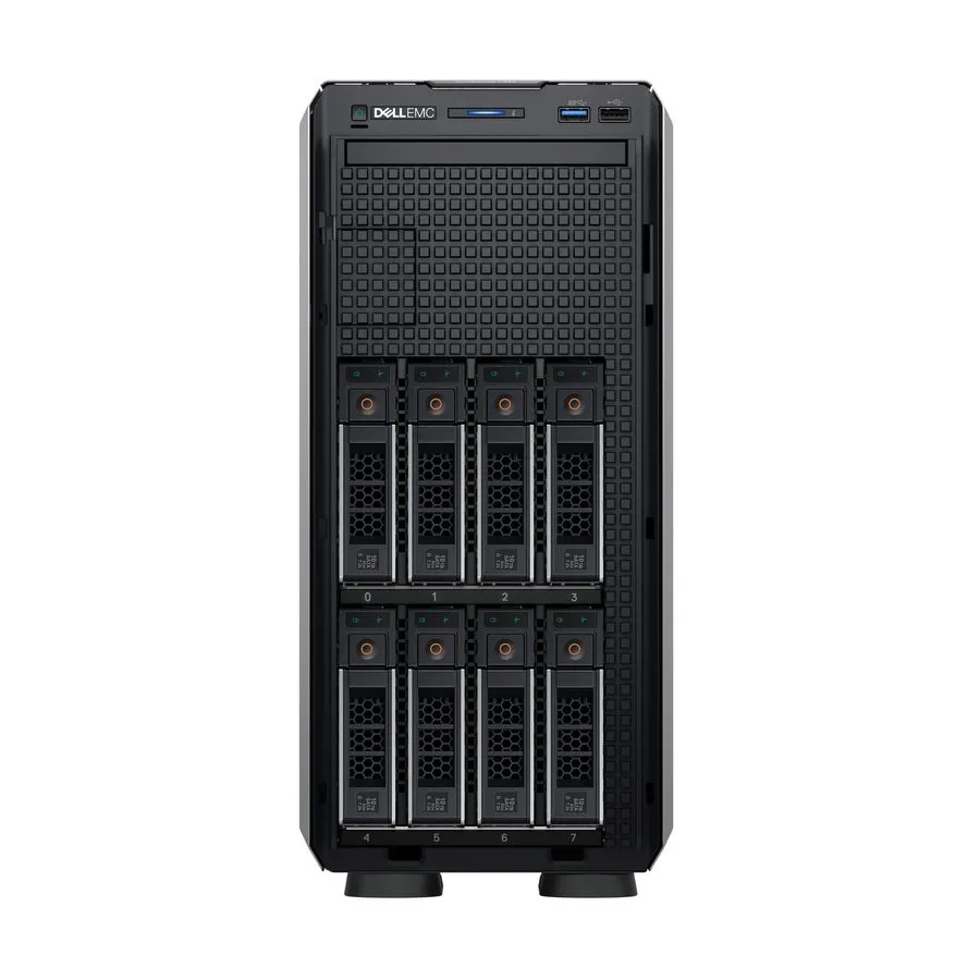 Сервер Server Dell T350 8x3.5" 1x E-2314 16GB 2x480GB 2xPSU iDRAC 9