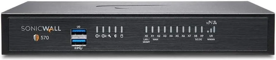 Межсетевой экран SonicWall TZ570 Network Security Appliance Bare Unit 02-SSC-283