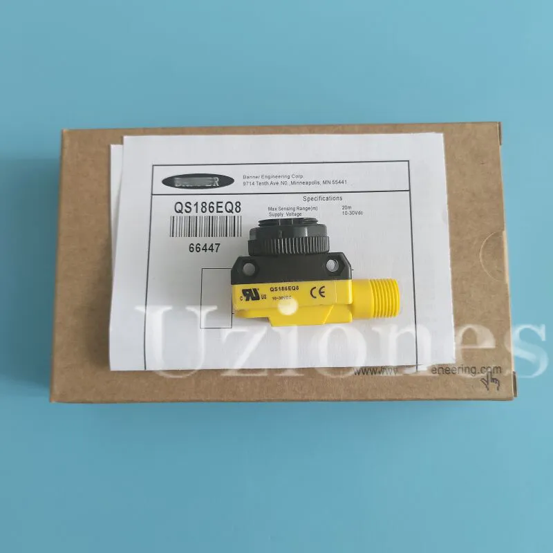 Фотоэлектрический датчик Banner, 66447, QS186EQ8, Photoelectric Sensor Switch