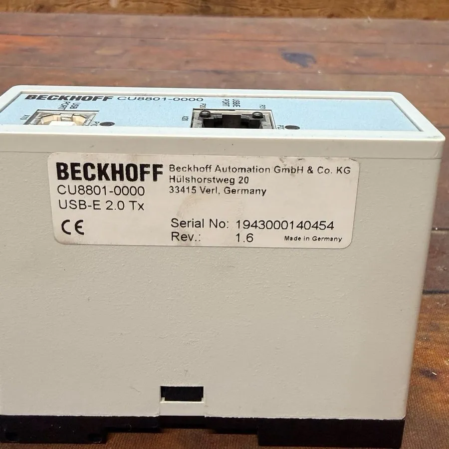 Объектив Beckhoff CU8801-0000 USB Extender — фото лота 1