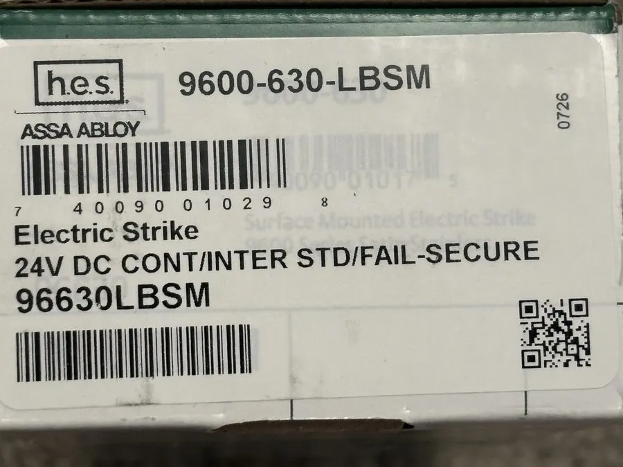 Оборудование видеонаблюдения ASSA ABLOY HES 9600 Surface Mounted Electric Strike