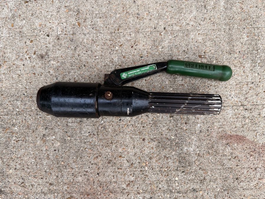 Электрооборудование Greenlee 7804SB Quick Draw Hydraulic Punch Driver Knockout S
