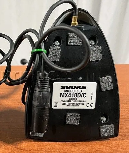 Микрофон SHURE Microflex MX418D/C Cardioid RF Filtering Desktop Microphone