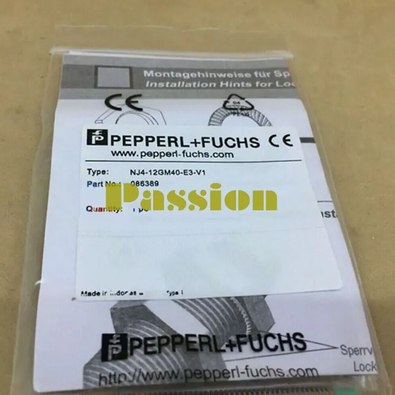 Датчик приближения PEPPERL+FUCHS NJ4-12GM40-E3-V1 Sensor&Proximity Switch