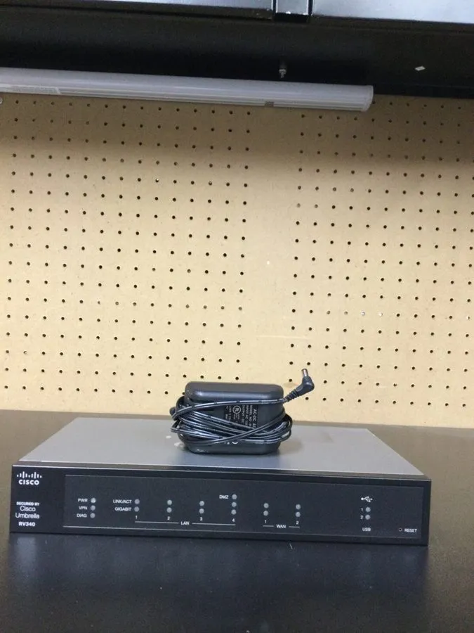 Маршрутизатор Cisco RV340 1000Mbps Dual WAN Gigabit VPN Router (RV340-K9-NA)