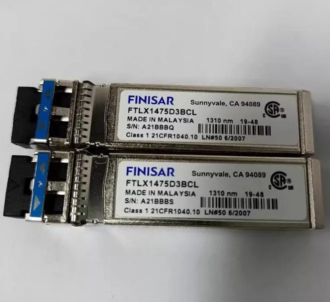 Трансивер FINISAR FTLX1475D3BCL 10Gb/s 10km 1310nm Single Mode Datacom SFP+ Tran