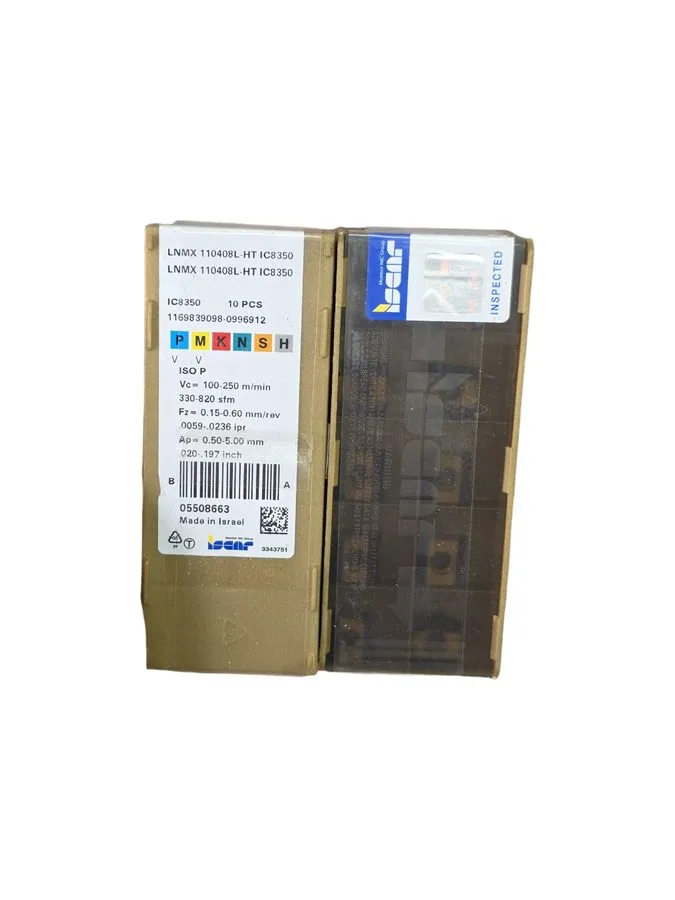 Режущий инструмент Iscar LNMX 110408L-HT IC908 Heliturn Carbide Turning Insert, 