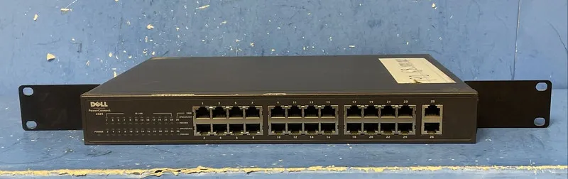 Коммутатор Dell PowerConnect 2324 24 2 Gig Ports 10/100/1000 Fast Ethernet Switc