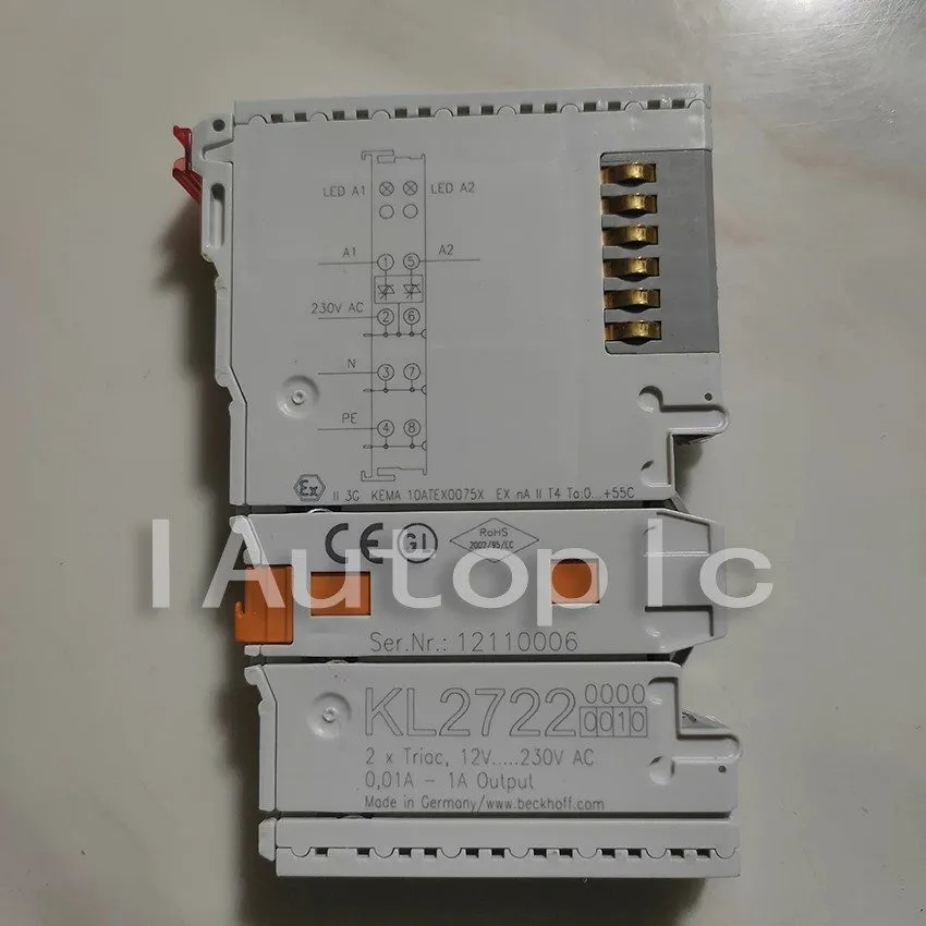 Модуль ввода-вывода 1pc Beckhoff KL2722 Bidirectional thyristor output