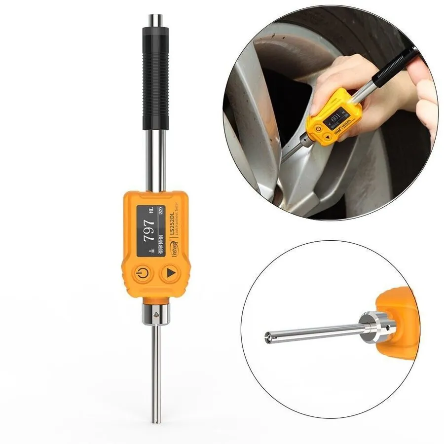 Твердомер LS252DL Digital Leeb Hardness Tester Narrow Space Aluminum Alloy Steel