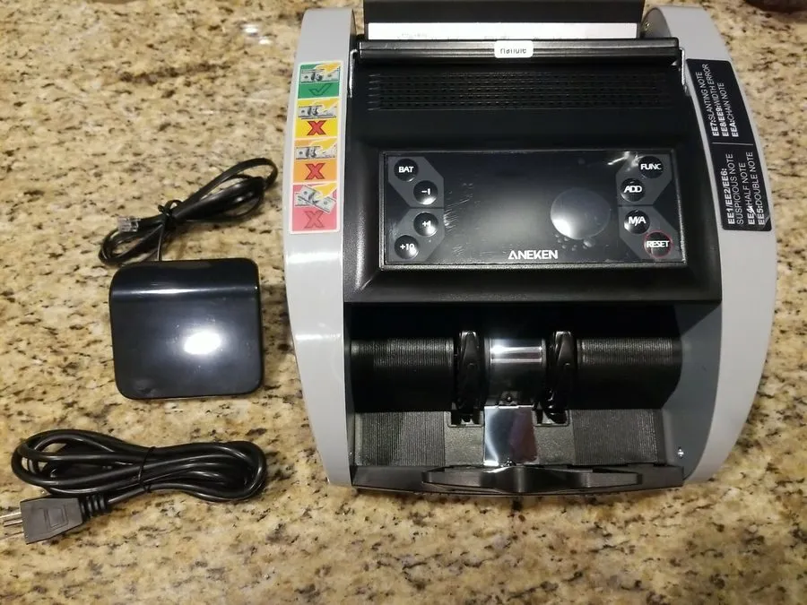 Счётчик банкнот Aneken NX-580 Money Counter UV/MG/IR Counterfeit Detection Bill 