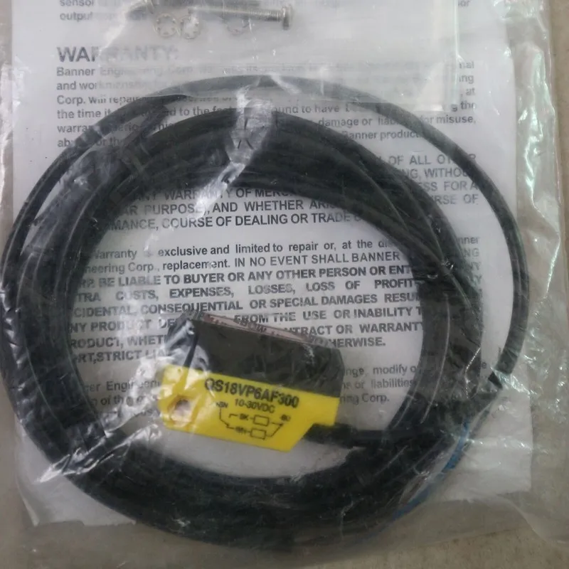 Фотоэлектрический датчик Photoelectric Sensor Banner QS18VP6AF300 iw