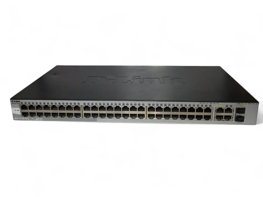 Коммутатор D-Link 52-Port Gigabit Smart Managed Network Switch DGS-1210-52 RackM