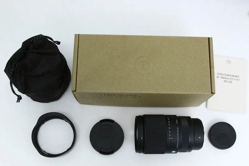 Объектив Sigma 16-300mm F3.5-6.7 DC OS Contemporary Canon RF APS-C Lens Box — фото лота 1