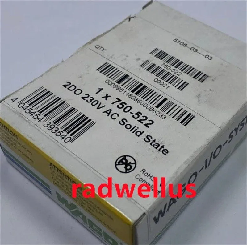 Модуль WAGO 750-522 750 522 DO Module 2-Channel 230VAC Solid State