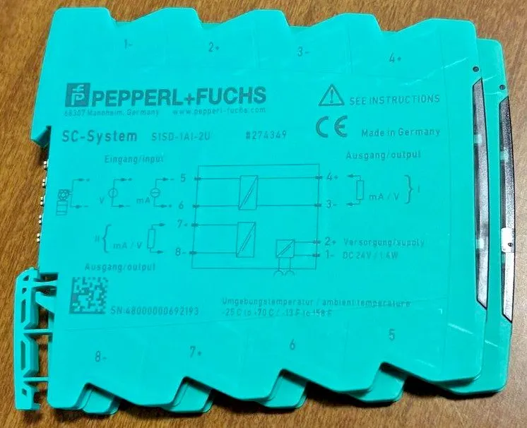 Датчик PEPPERL+FUCHS S1SD-1AI-2U SC-System Signal Transducer & Isolator