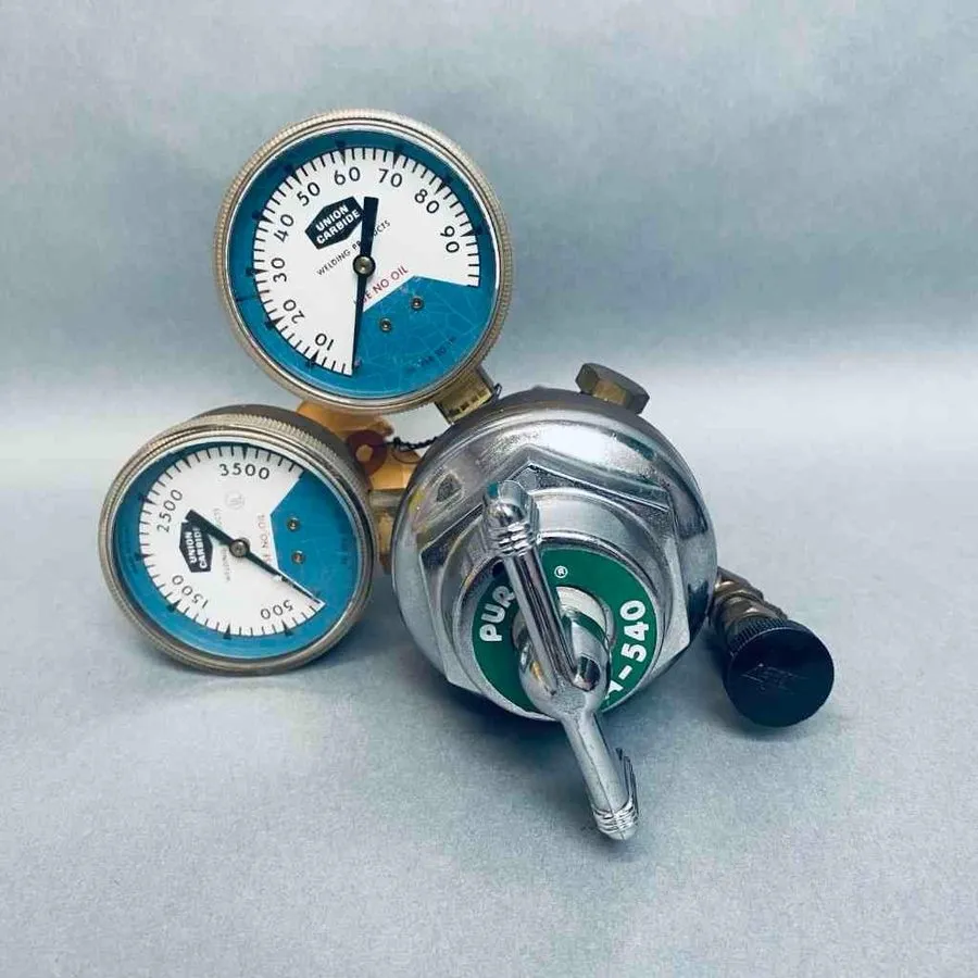 Трубопроводная арматура Purox Oxygen Gas Regulator CGA-540 with Gauges