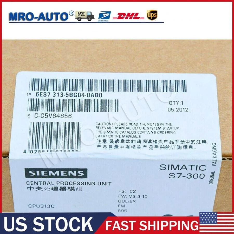 ПЛК Siemens Simatic CPU 313C 6ES7313-5BG04-0AB0 -unsld