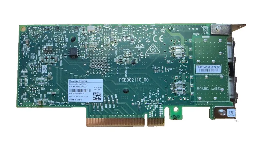 Трансивер Mellanox CX4141A 2-Port 25Gb SFP28 PCIe 3.0x8 Network Adapter MCX4121A — фото лота 1