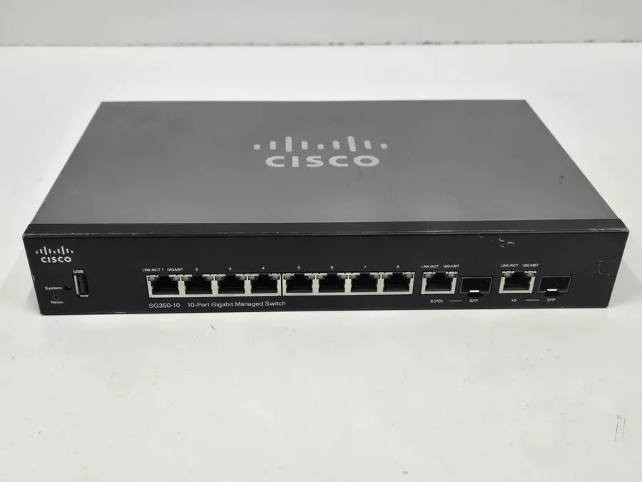 Коммутатор Cisco SG350-10 10 Port Switch
