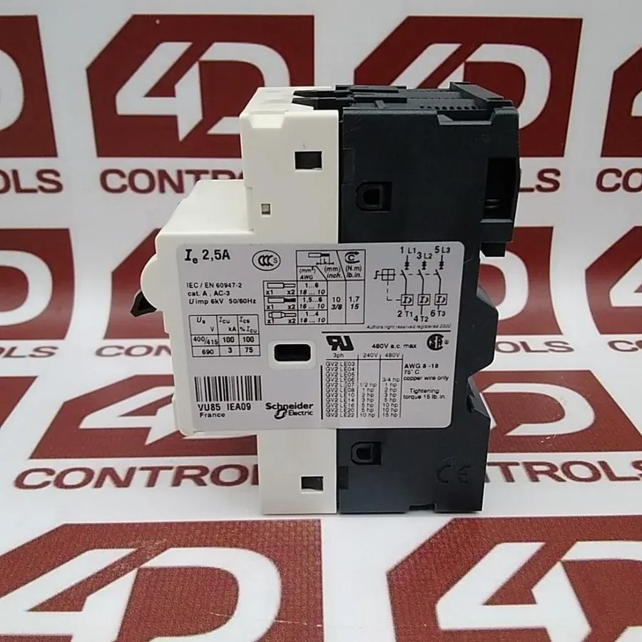 Автоматический выключатель Schneider GV2LE07 motor circuit breaker 2.5A