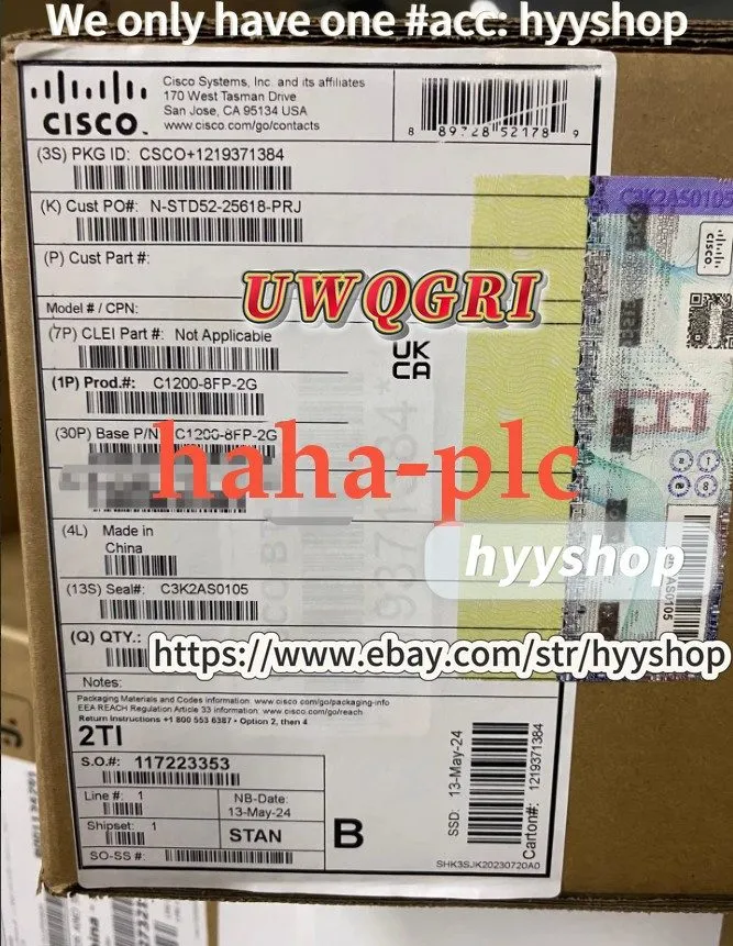 Коммутатор CISCO C1200-8FP-2G switch *Y
