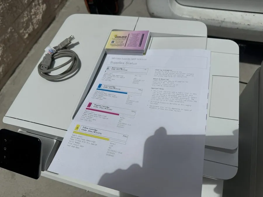Лазерный принтер HP Color LaserJet Pro MFP M283cdw 7KW73A Wireless All-in-One La
