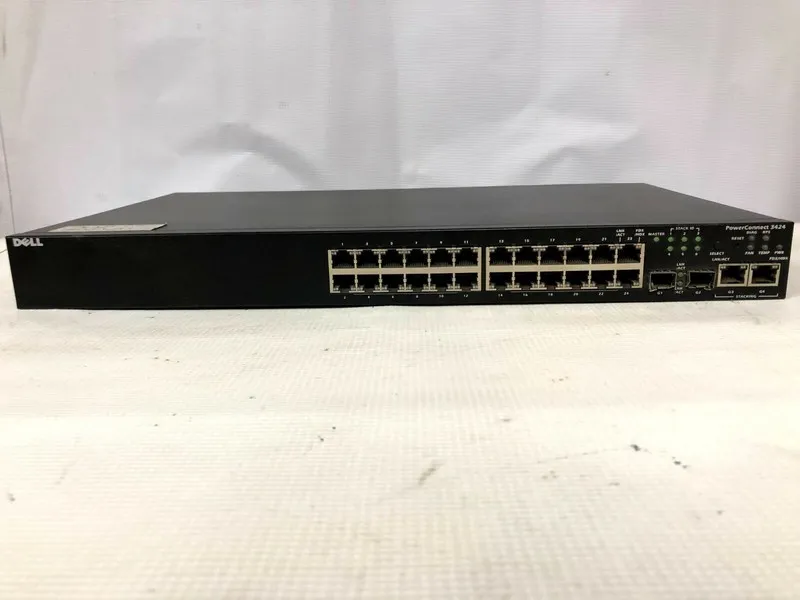 Коммутатор DELL PowerConnect 3424 24 Port Managed Ethernet Switch 10/100 24Port