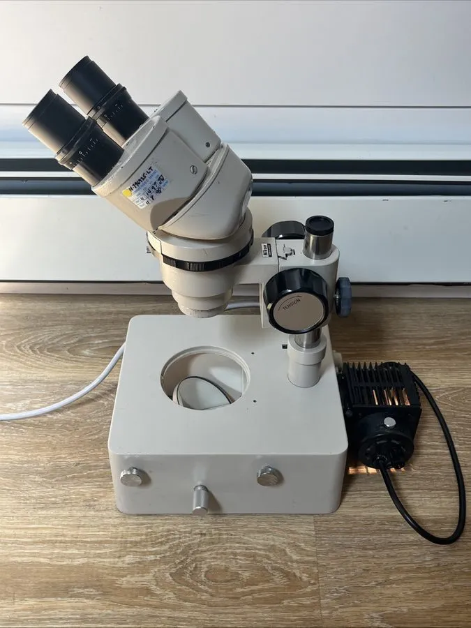 Микроскоп Nikon Stereo Microscope SMZ-10 and Transmitted Light Stand — фото лота 4