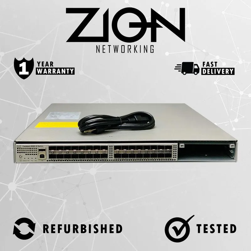 Коммутатор Cisco WS-C4500X-32SFP+ V06 Catalyst 4500X Series 32-Port 10GbE Switch