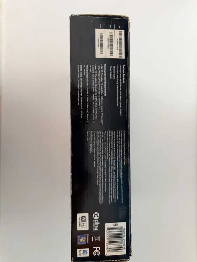 Маршрутизатор Cisco Linksys EA4500 Dual-Band N900 WiFi Router Gigabit USB — фото лота 2