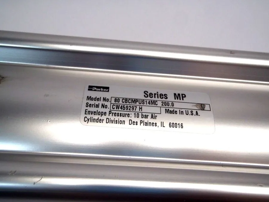 Пневмоцилиндр Parker 80 CBCMPUS14MC 200.0 Series MP Pneumatic Cylinder 80mm Bore