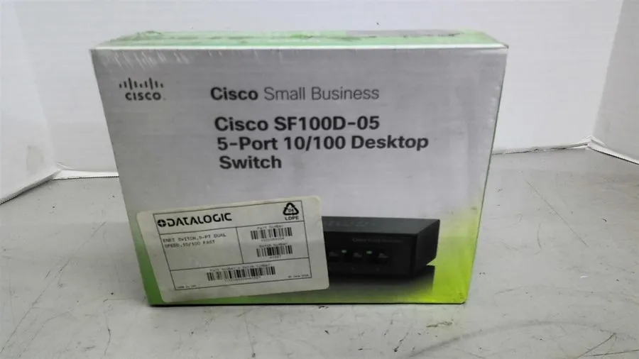 Коммутатор Cisco (SF100D-05) 5-Port 10/100 Desktop Switch with QoS