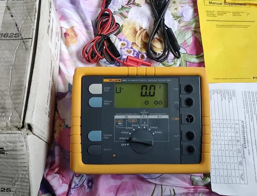 Тестер FLUKE 1625 ADVANCED EARTH/GROUND TESTER GEO