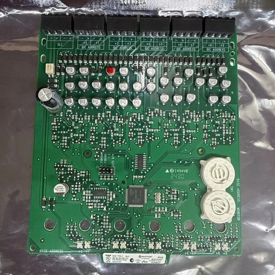Плата NOTIFIER,XP10-M,ADDRESSABLE FIRE ALARM MONITOR BOARD