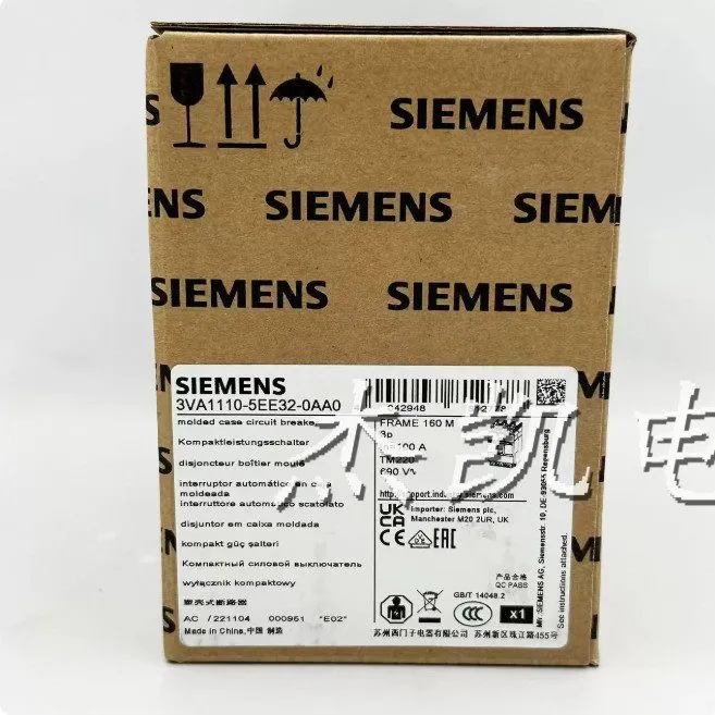 Автоматический выключатель SIEMENS 3VA1110-5EE32-0AA0 CIRCUIT BREAKER 100A 440VA