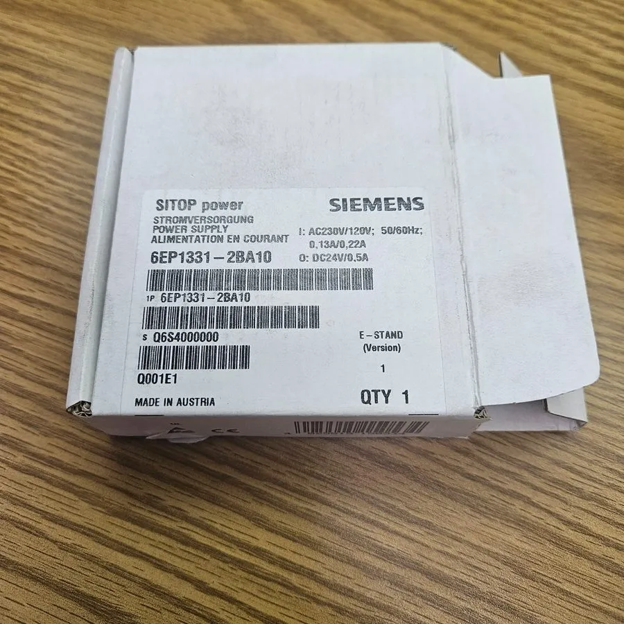 Блок питания Siemens SITOP Power 6EP1331-2BA10 Power Supply 24V DC 0.5A 120-230V — фото лота 1