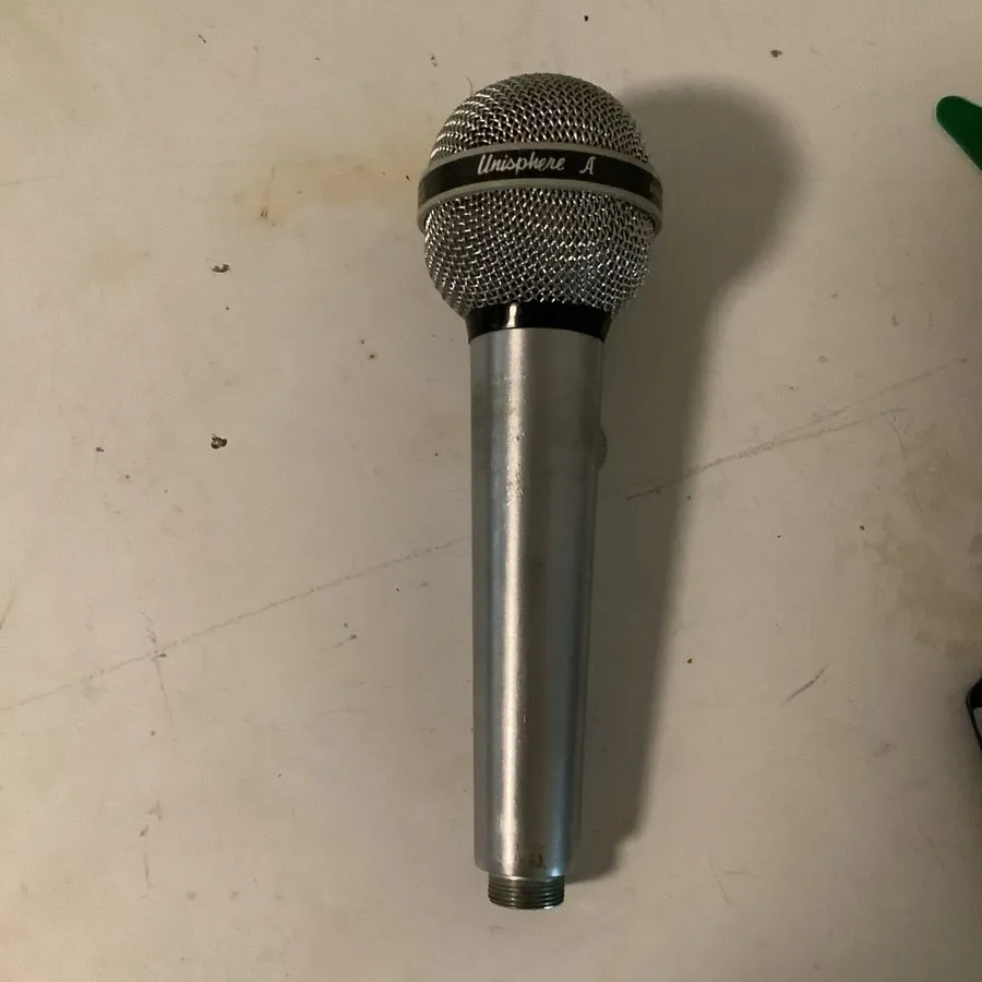 Микрофон Unisphere A PE585V High Impedance Dynamic Chrome Microphone SHURE USA