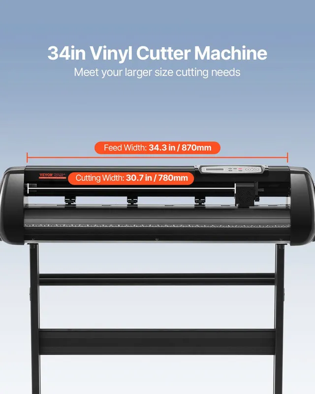 Режущий плоттер Vinyl Cutter Machine, 34in Offline Bluetooth Cutting Plotter Mac