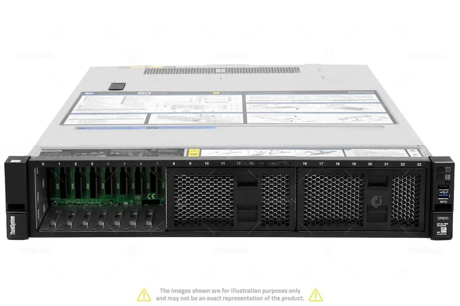 Сервер Lenovo ThinkSystem SR650 8LFF 2x Xeon Silver 4110 64GB RAM Rails