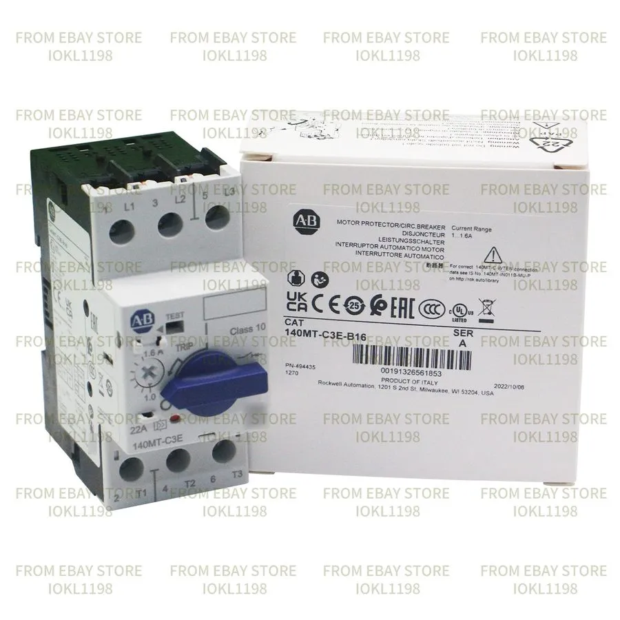 Автоматический выключатель Allen Bradley 140MT-C3E-B16 Motor Protection Circuit 
