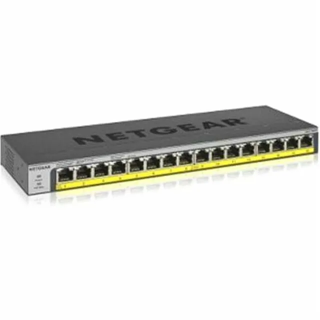 Коммутатор Netgear GS116PP-100NAS 16 Port PoE+ Gigabit Ethernet Unmanaged Switch
