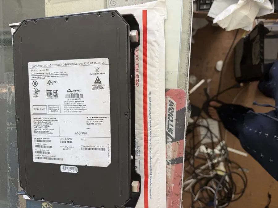 Маршрутизатор Cisco IR829GW-LTE-VZ-AK9 Industrial Integrated Services Router